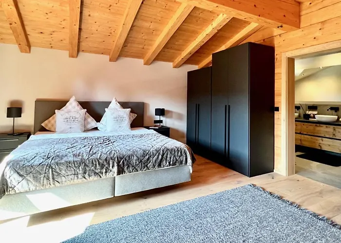 度假居 Boutique Kaiserlodge Mit Privater Sauna & Whirlpool By Belle 基茨比厄尔