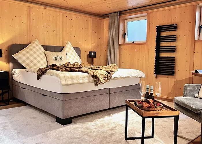 度假居 Boutique Kaiserlodge Mit Privater Sauna & Whirlpool By Belle 基茨比厄尔