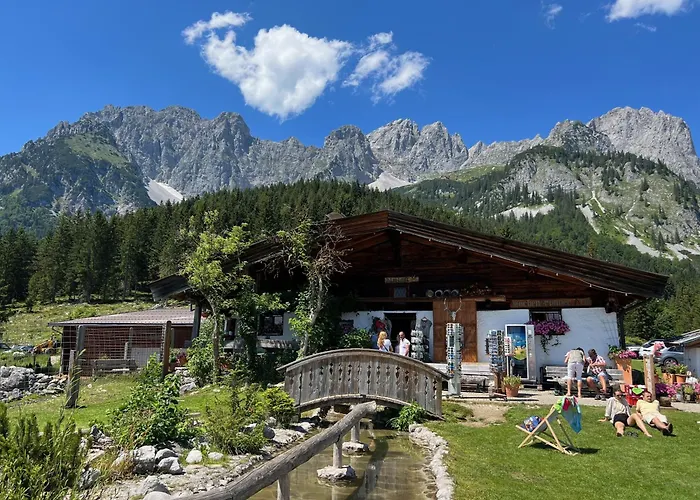 Boutique Kaiserlodge Mit Privater Sauna & Whirlpool By Belle 度假居